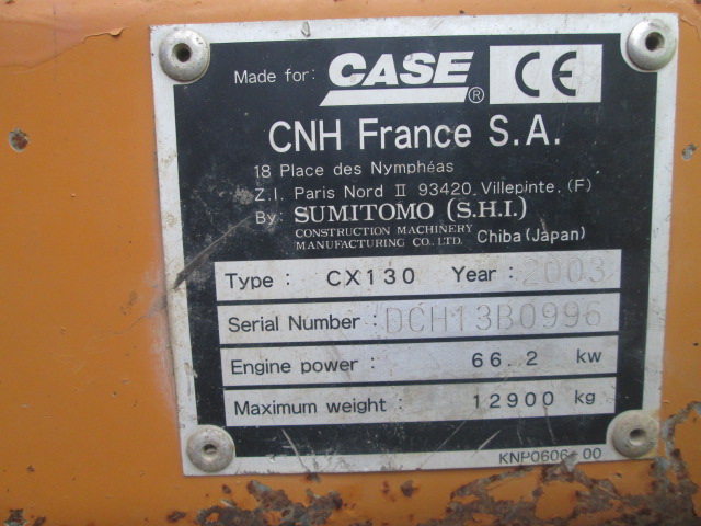 CASE CX130
